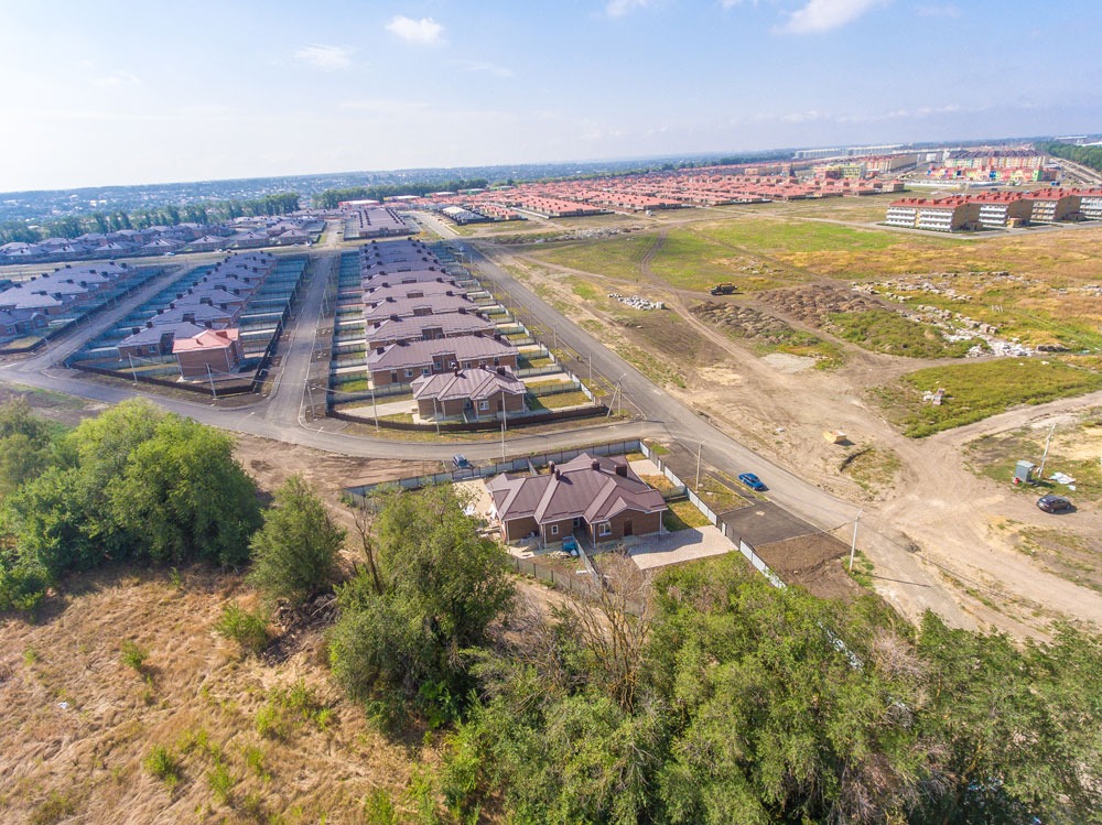 Ход строительства домов в ЖР Гармония за Август 2020 г.Михайловск