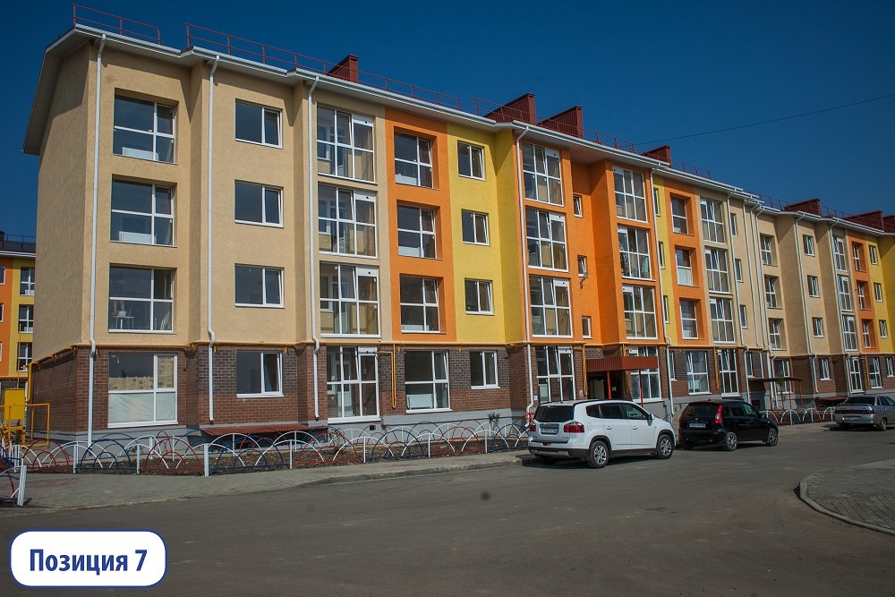 Ход строительства квартир в ЖР Гармония за Июль 2019 г.Михайловск