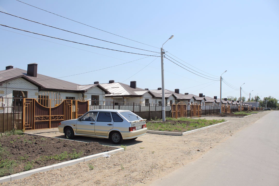 Ход строительства домов в ЖР Гармония за Август 2017 г.Михайловск