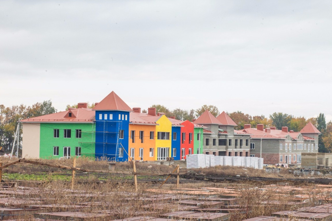 Ход строительства детского сада "Гармошка" в ЖР Гармония за Октябрь 2017