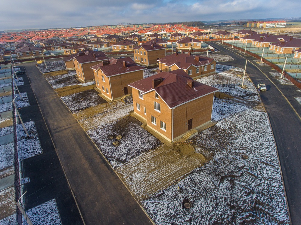 Ход строительства домов в ЖР Гармония за Декабрь 2019 г.Михайловск