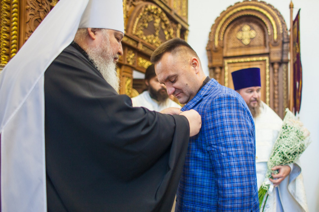 Сергею Захарченко вручили патриарший орден