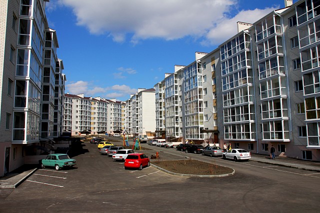 Жилой район в Ставрополе