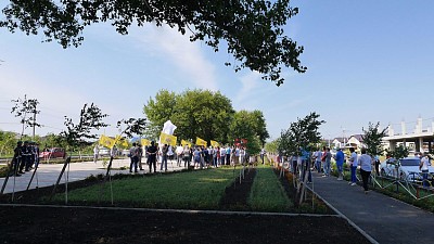 Фото Гармония | 25.07.2017 - Открытие памятника «Солдату освободителю» - 17
