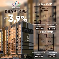 Ставка 3,9% Квартира в ипотеку – выгодно!!!