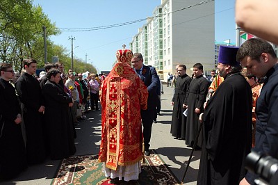 Фото Гармония | 02.05.2017 - Крестный ход в честь принесения мощей святой блаженной Матроны Московской - 49