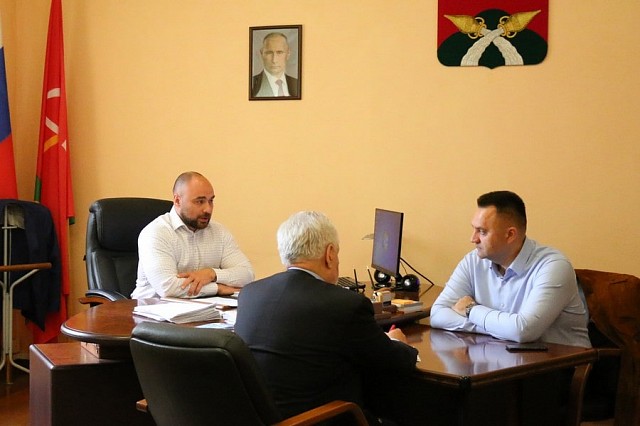 Сергей Захарченко провел переговоры с главой Новомосковска