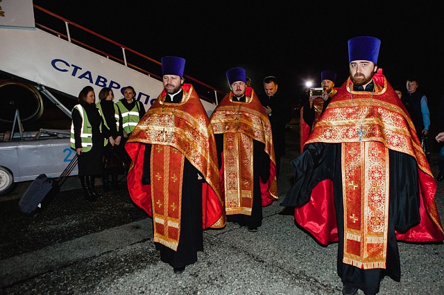 Мощи святой блаженной Матроны Московской прибыли на Ставрополье